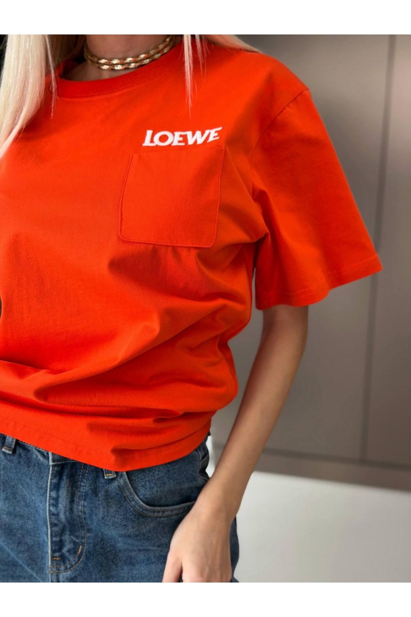 Loewe Женская оверсайз футболка premium - Orange