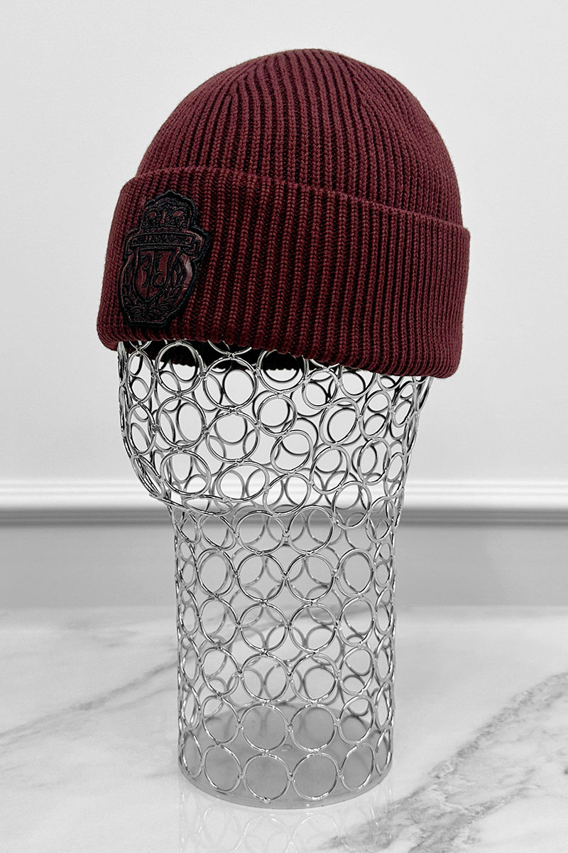 Billionaire Шапка logo-embroidered - Burgundy