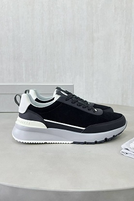 Замшевые кроссовки Premium - Black