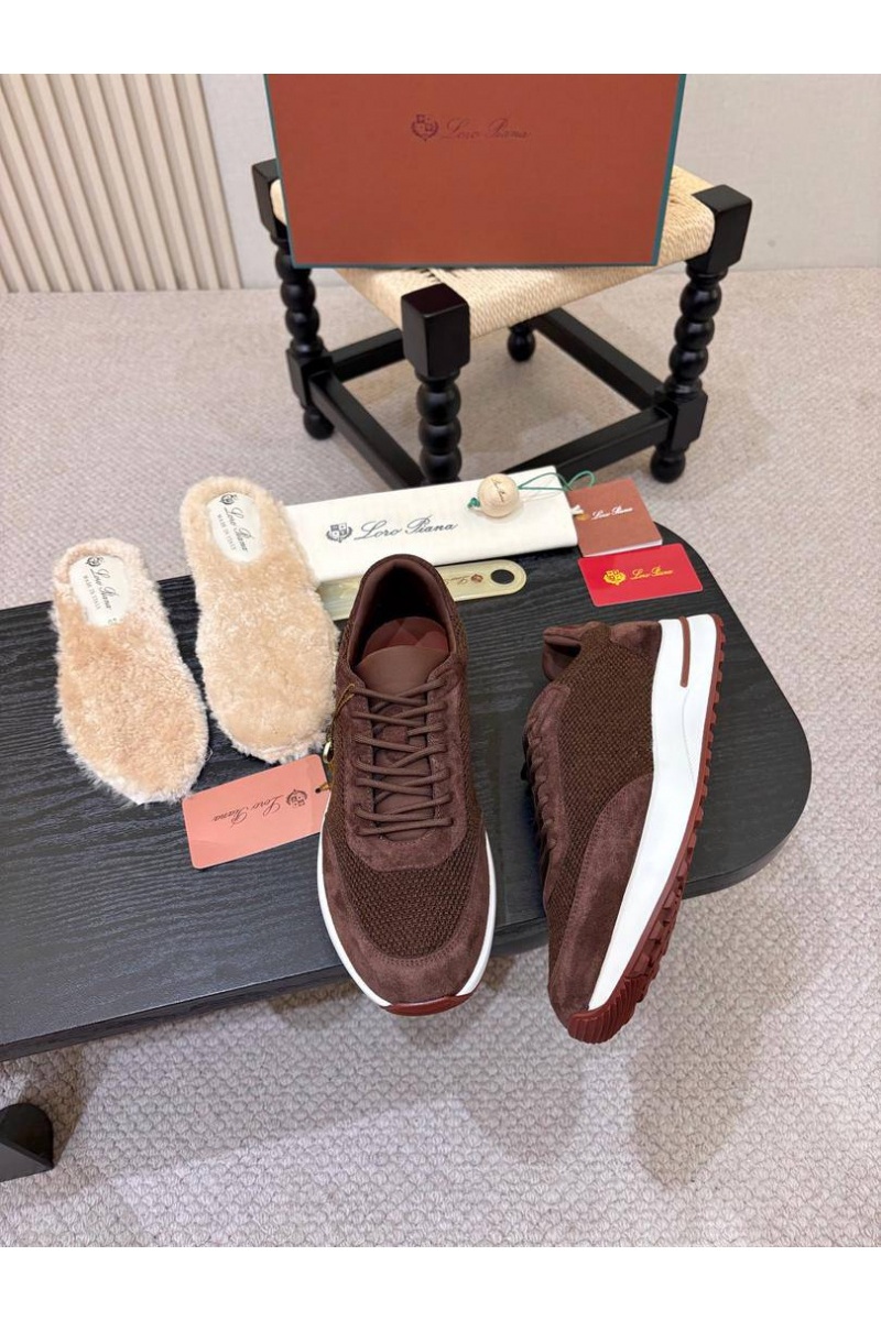 Loro Piana Мужские кроссовки Week End Walk