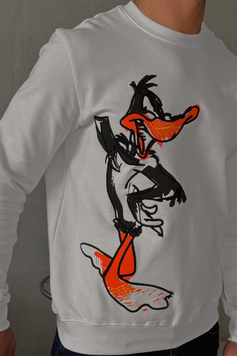 Iceberg Мужской свитшот "Daffy Duck" - Grey