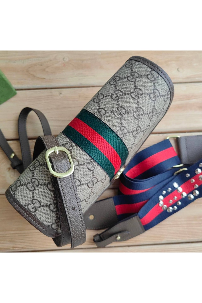 Gucci Женская сумка Ophidia GG mini 21x15 см
