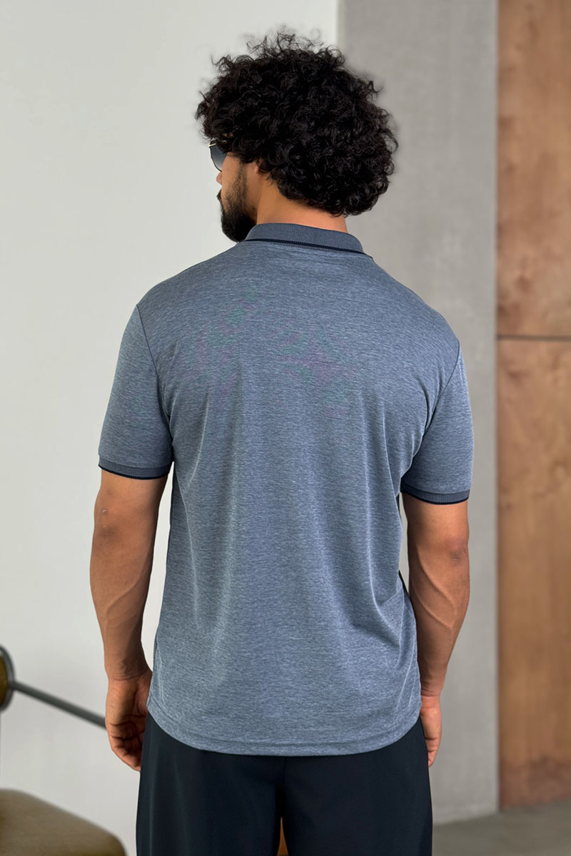 Loro Piana Мужское поло цвета индиго