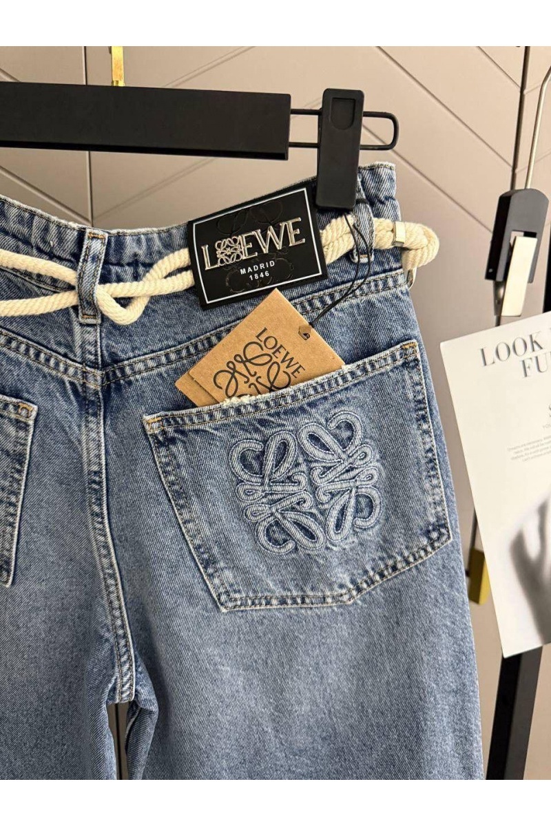Loewe Женские синие джинсы premium