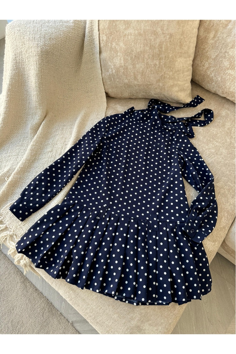 MIU MIU Женское синее платье 