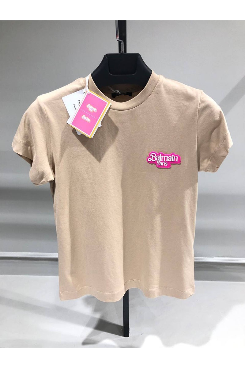 Balmain Женская футболка Barbie - Beige