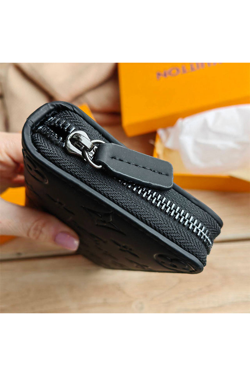 Lоuis Vuittоn Кожаное портмоне Monogram 18.5x10 см