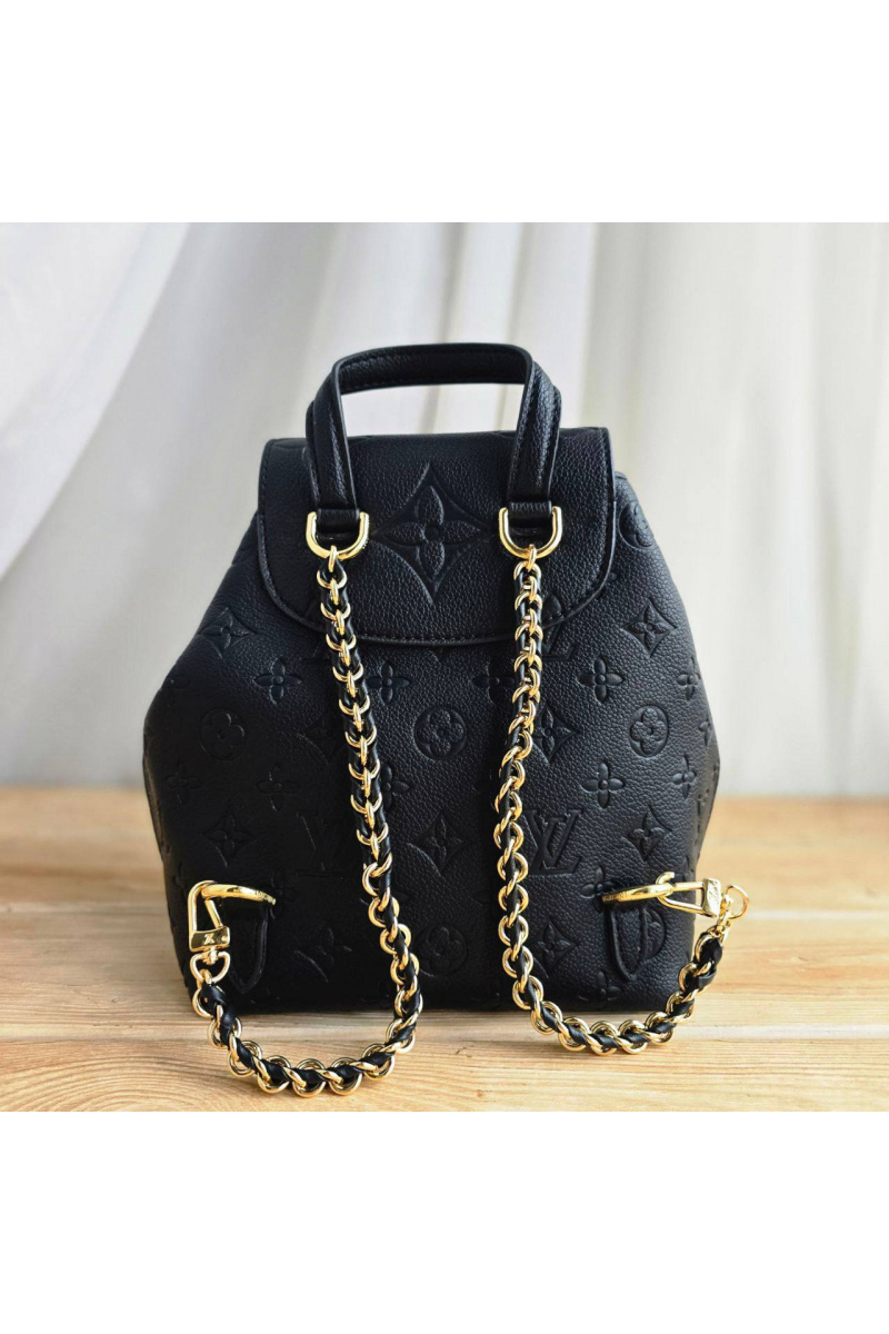 Lоuis Vuittоn Кожаный рюкзак Monogram Empreinte 22x22 - Black
