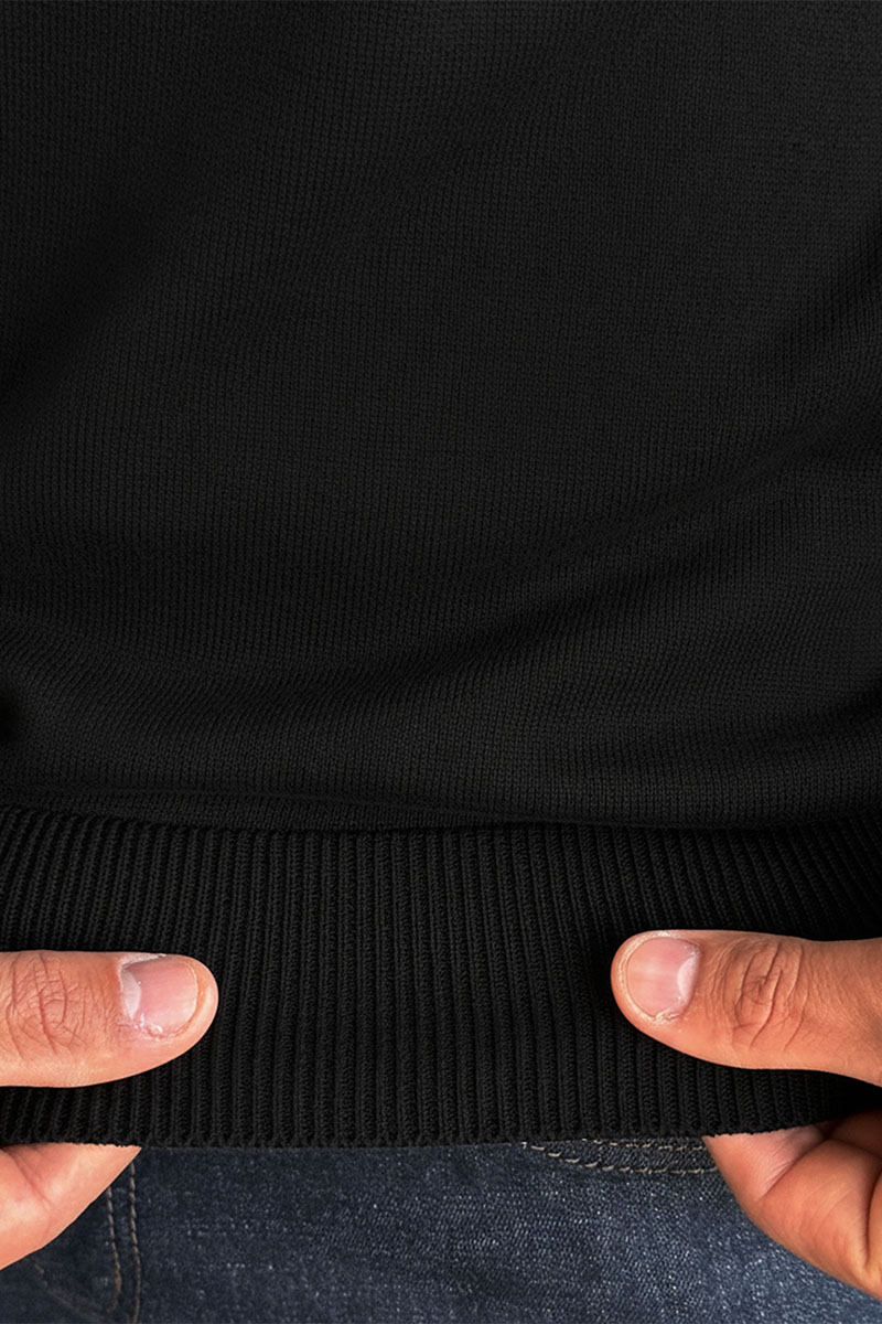 Tommy Hilfiger Кофта чёрного цвета quarter-zip