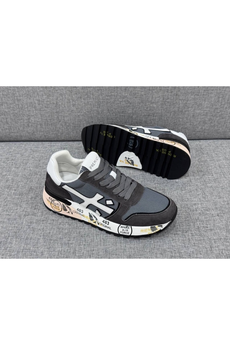 Premiata Комбинированные кроссовки Mick