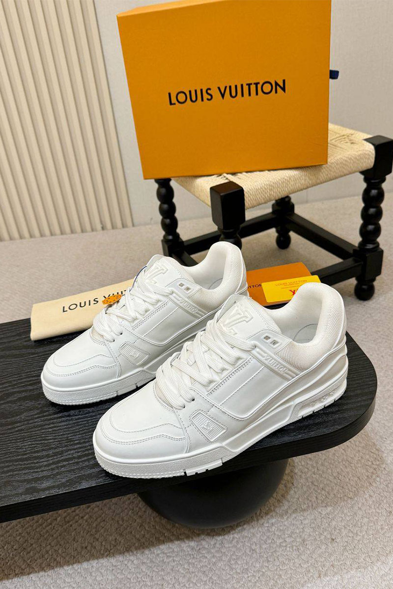 Lоuis Vuittоn Мужские кроссовки Trainer - White