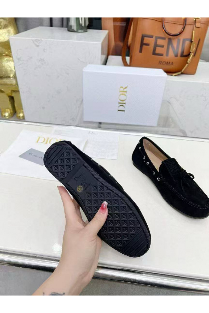 Dior Женские лоферы Miss - Black