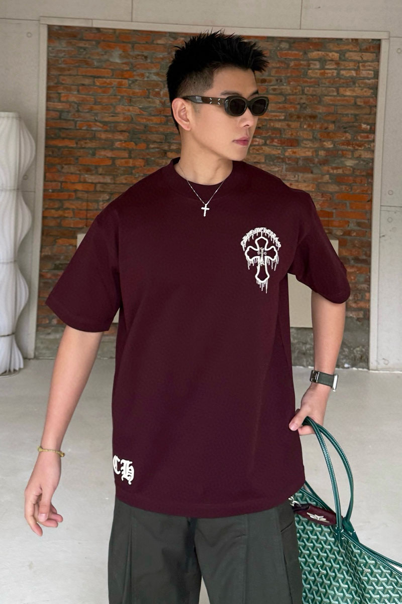 Chrome Hearts Оверсайз футболка Premium