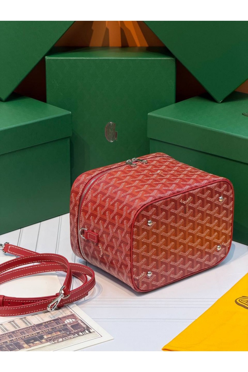 Designer Clothing Кожаная сумка Goyard Muse Vanity Case ​premium 20x16x14 см