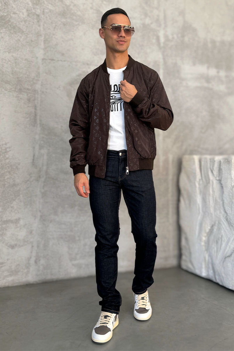 Lоuis Vuittоn Мужской бомбер Monogram - Brown