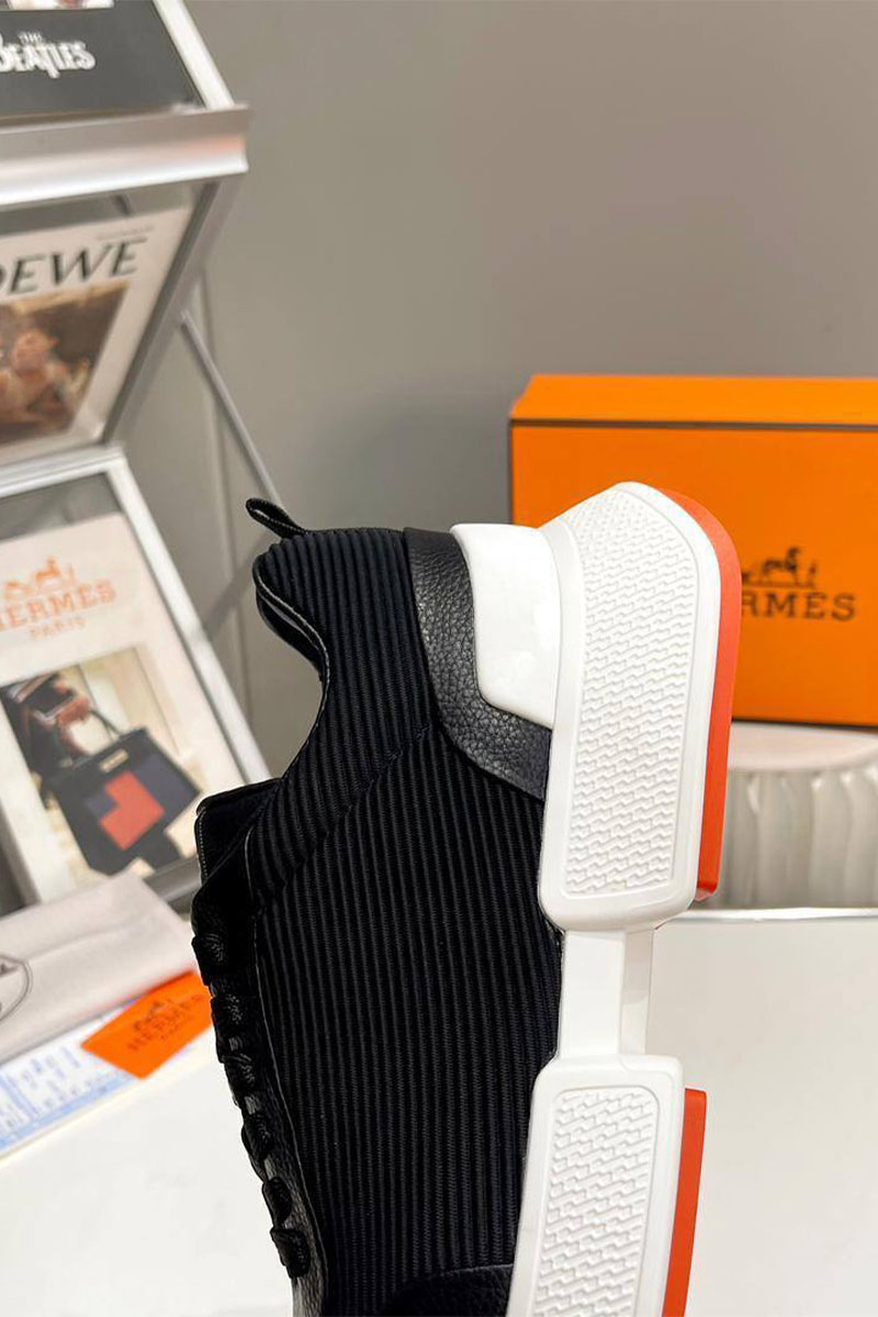 Hermes Мужские кроссовки Drift - Black / White