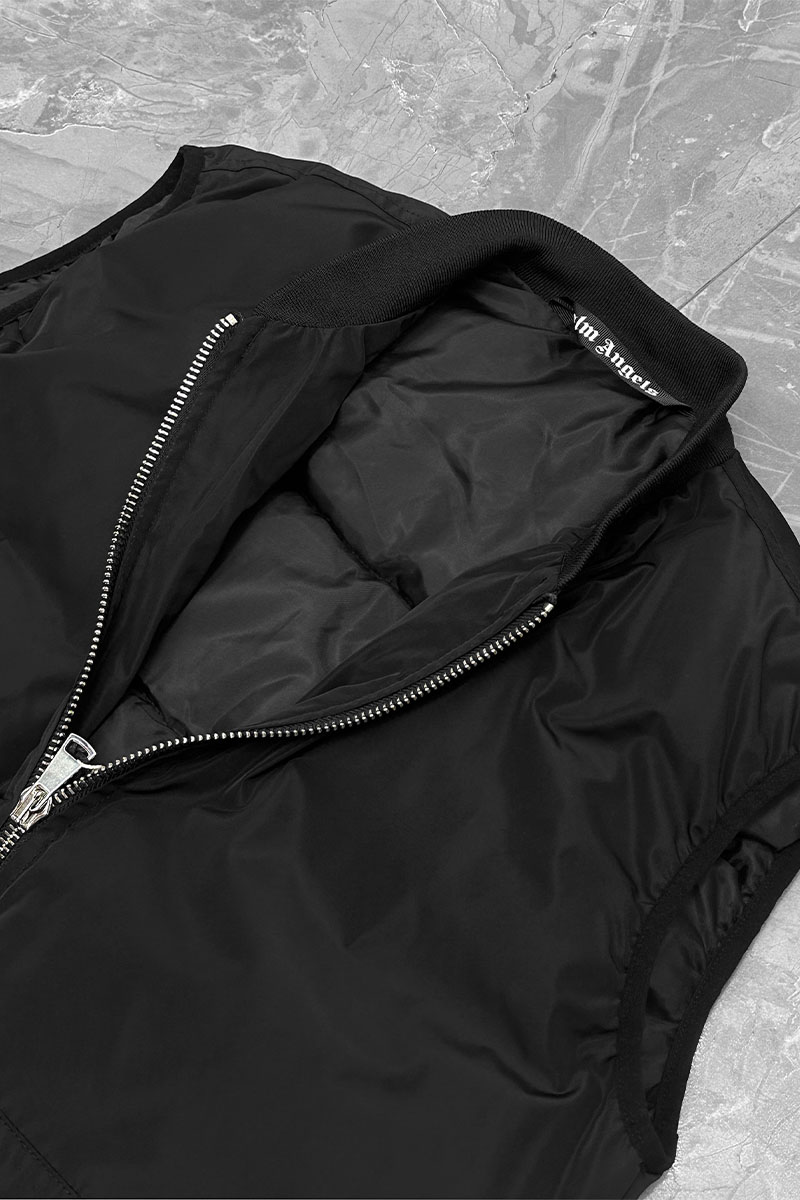 Palm Angels Мужской чёрный жилет