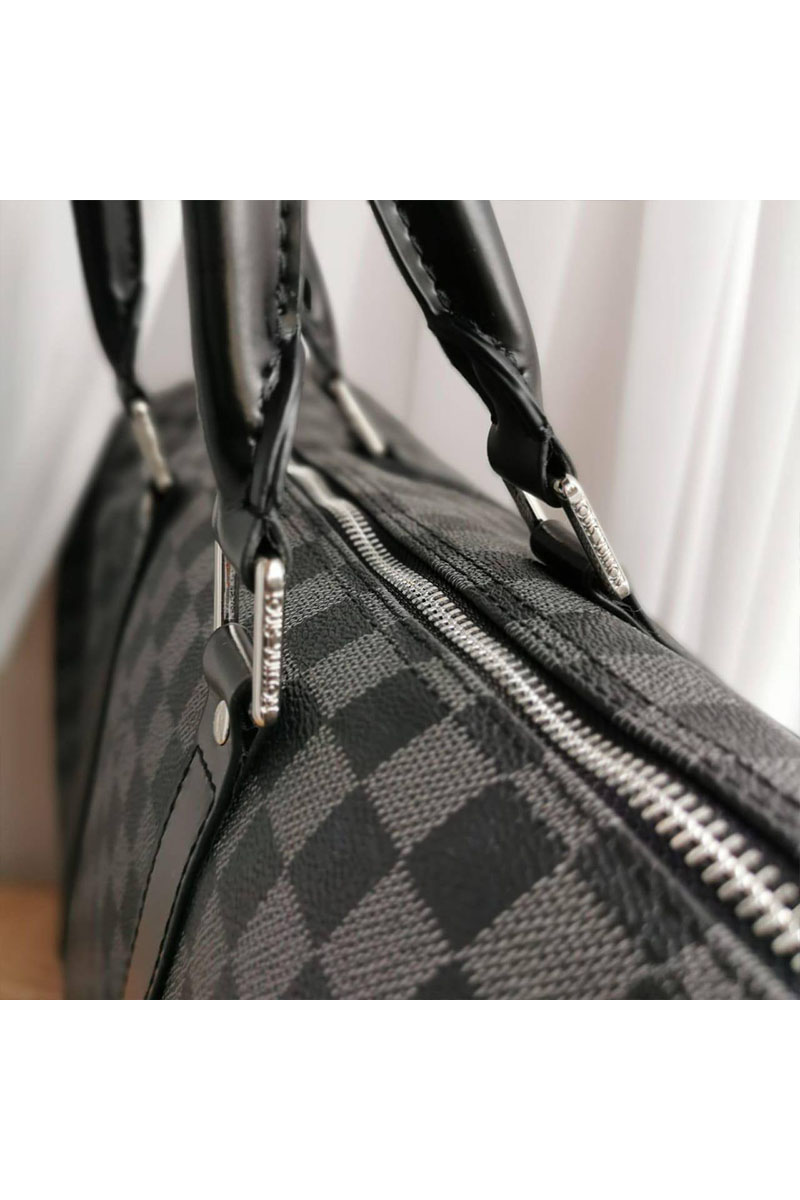 Lоuis Vuittоn Дорожная сумка Keepall Damier Graphite 50x28 см