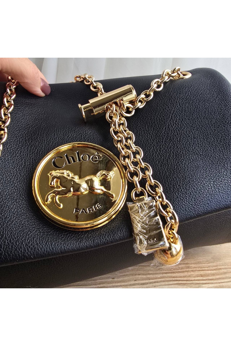 Chloe Кожаная сумка 28x17 см