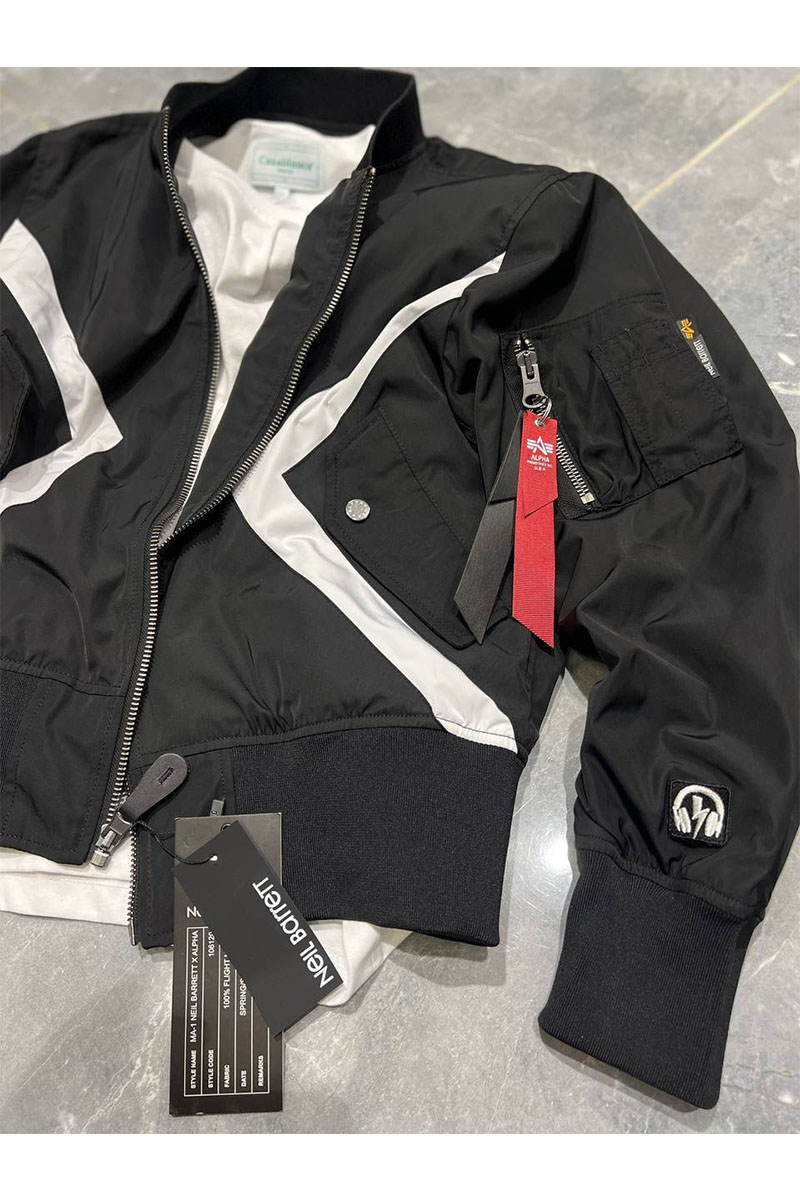 Neil Barrett Мужской двусторонний бомбер Alpha Industries Reversible