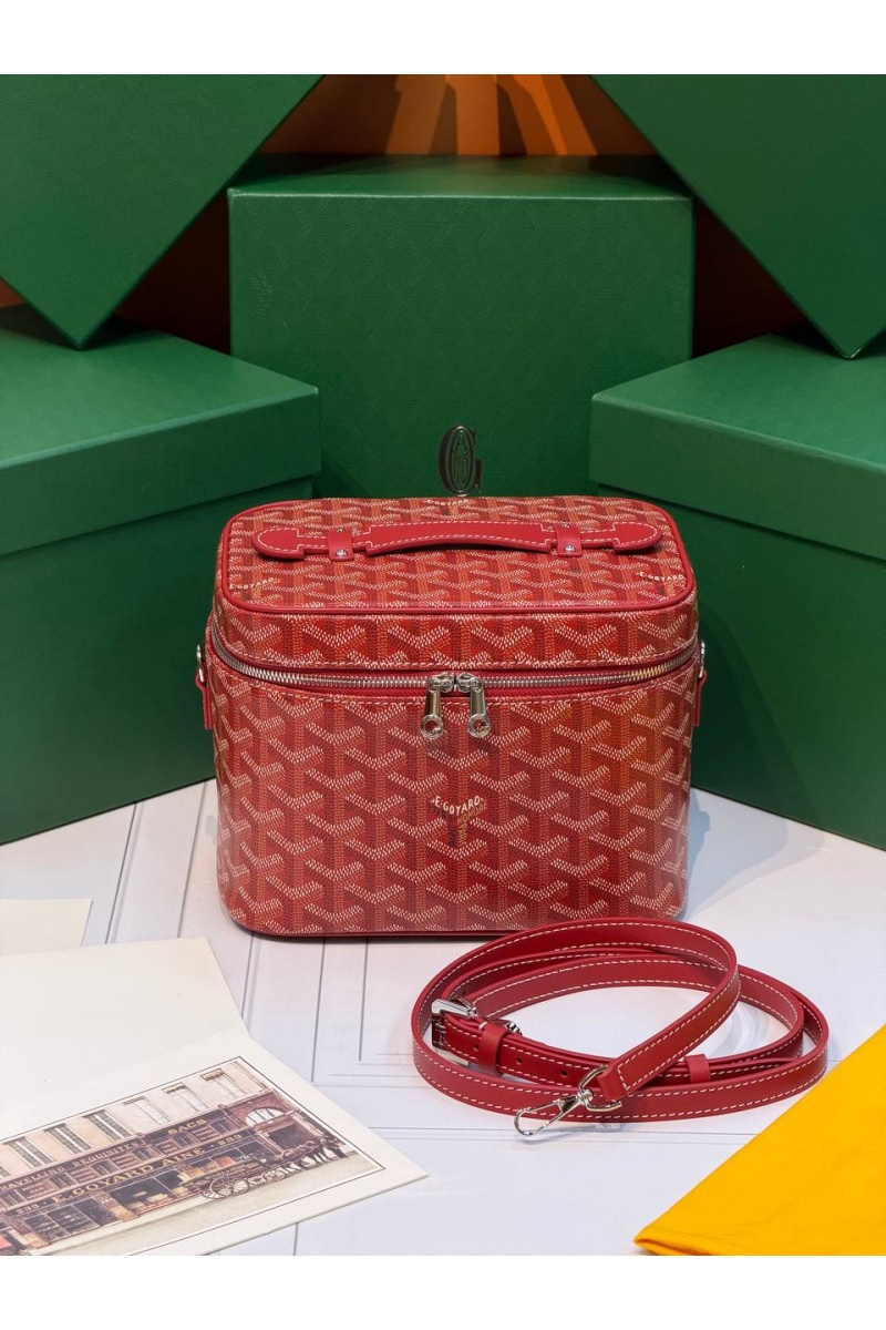 Designer Clothing Кожаная сумка Goyard Muse Vanity Case ​premium 20x16x14 см