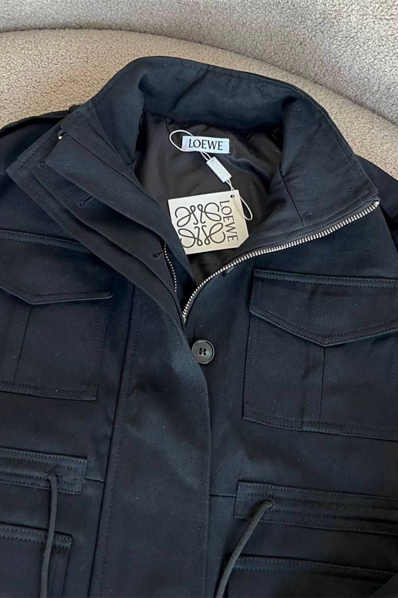 Loewe Женская чёрная куртка 