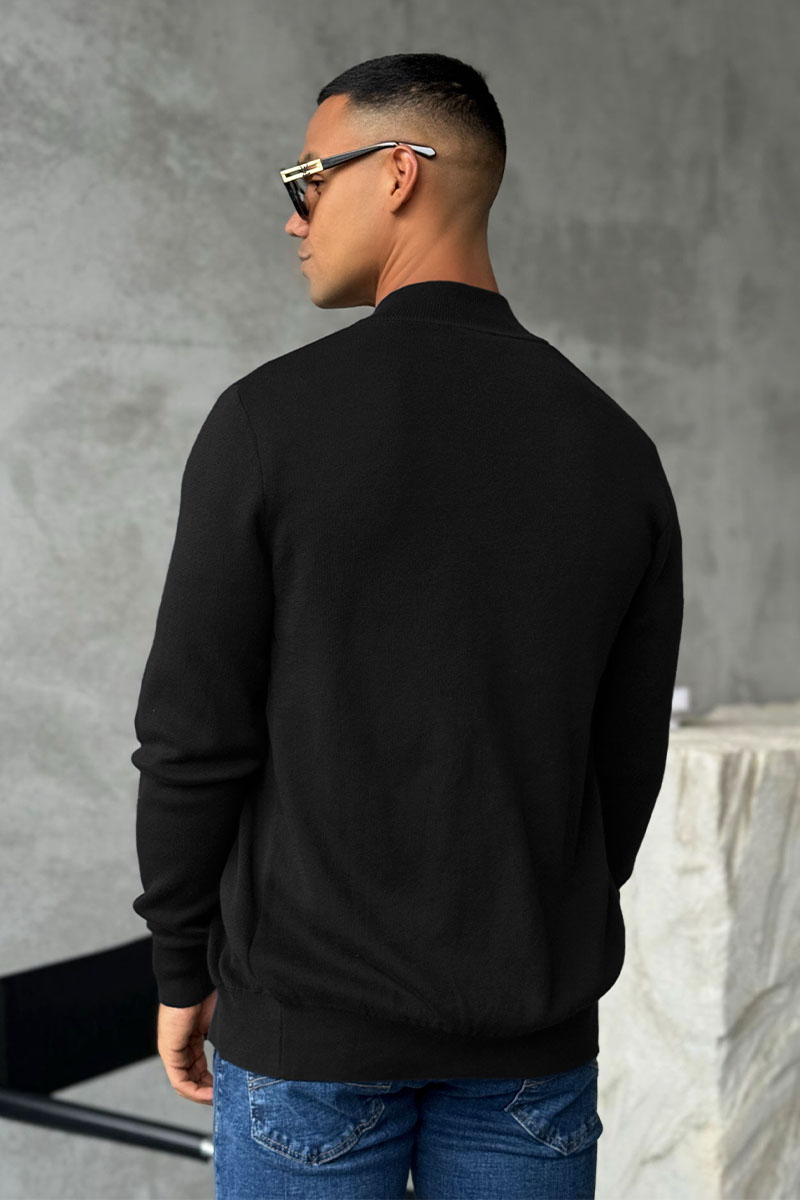 Polo Ralph Lauren Мужская чёрная кофта pony-embroidered 