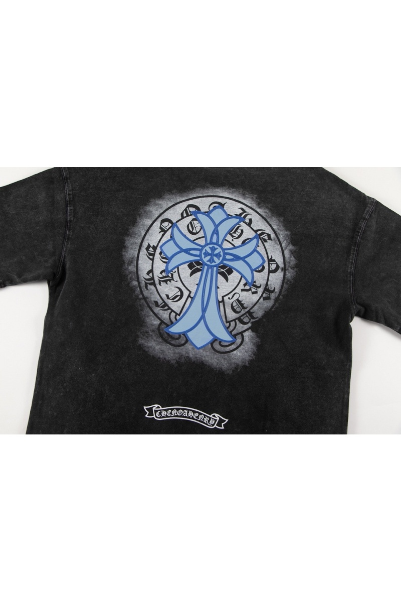 Designer Clothing Чёрная оверсайз футболка Gothic logo 