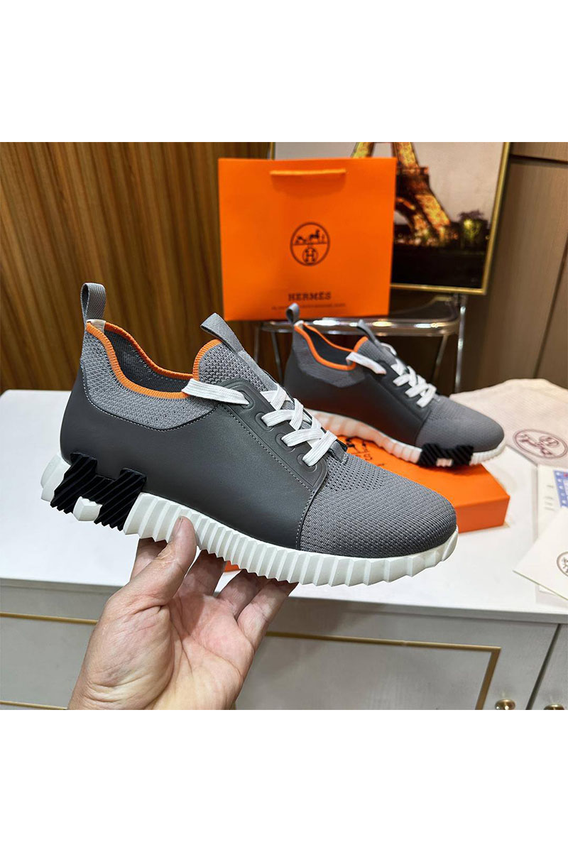 Hermes Мужские кроссовки Depart - Grey