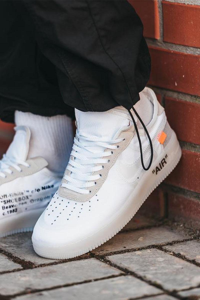 Nike Кроссовки Off-White x AF1 Low "White"
