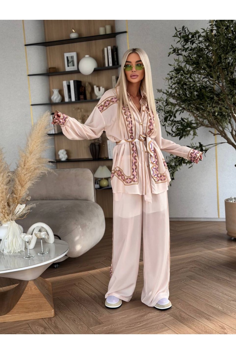 Zimmermann Женский розовый костюм premium