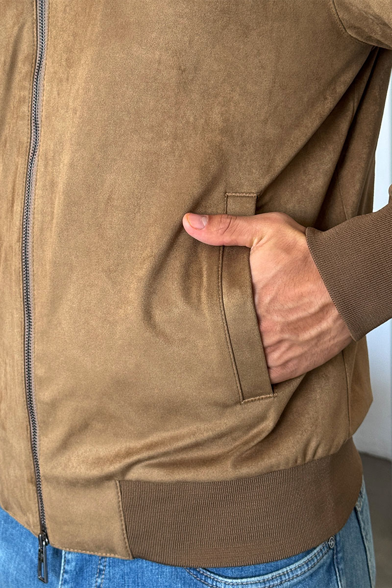 Loro Piana Мужская бежевая куртка