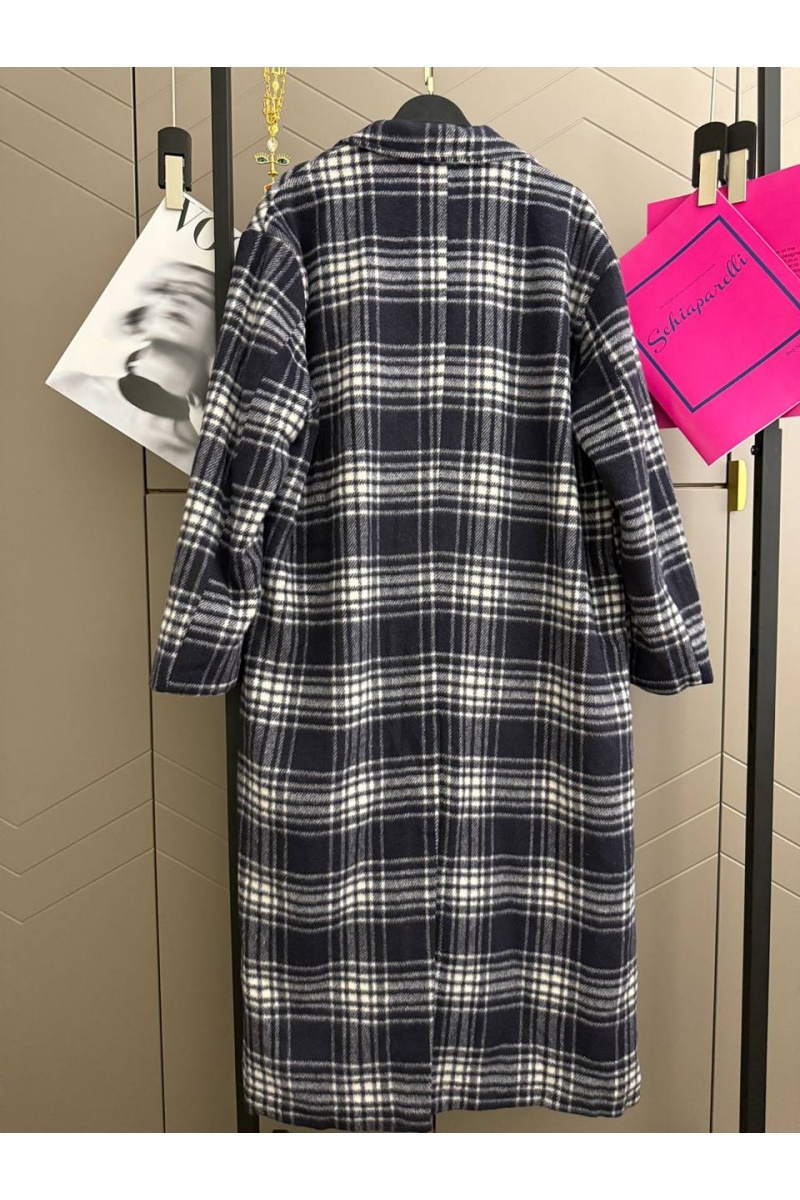 Schiaparelli Женское пальто в клетку premium