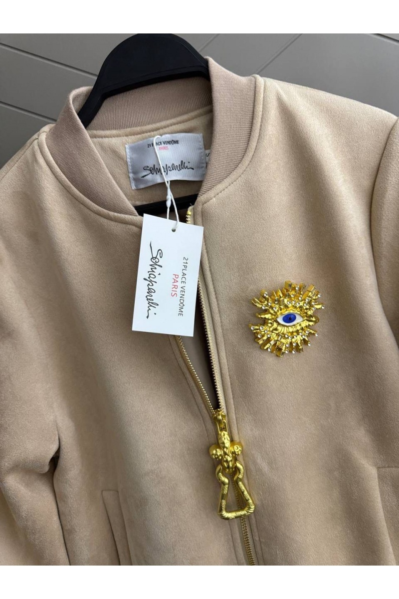 Schiaparelli Женский бомбер premium - Beige