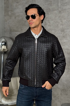 Мужская кожаная куртка premium