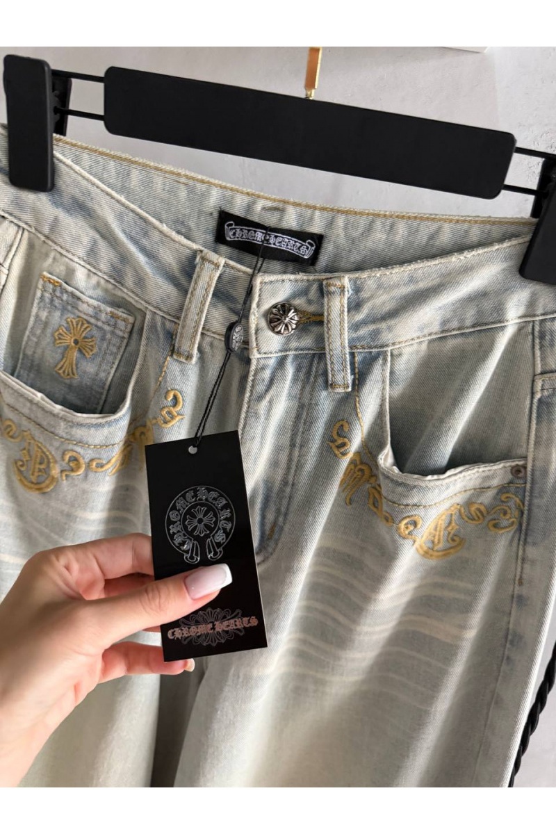 Chrome Hearts Женские джинсы premium