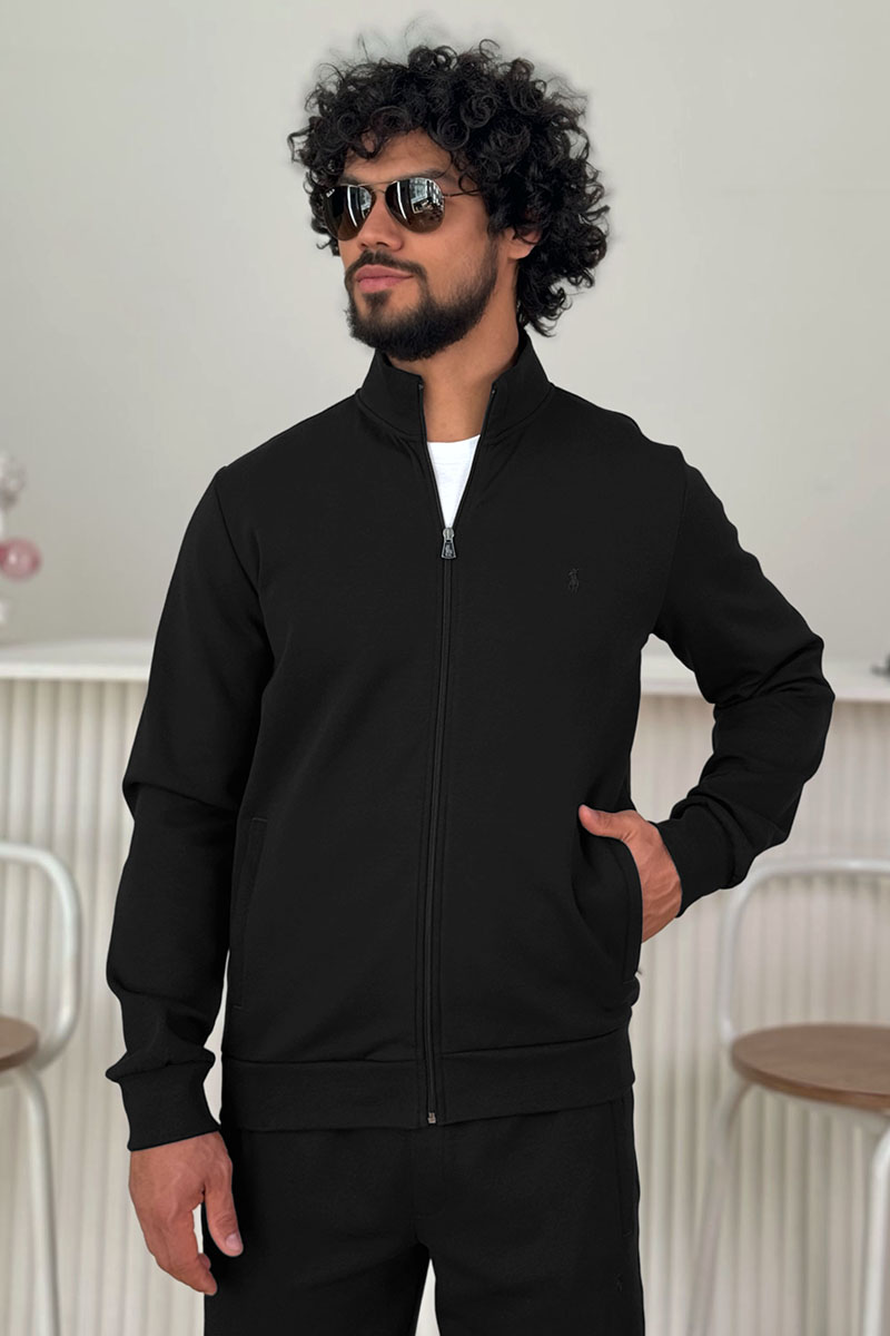 Polo Ralph Lauren Чёрная кофта на молнии
