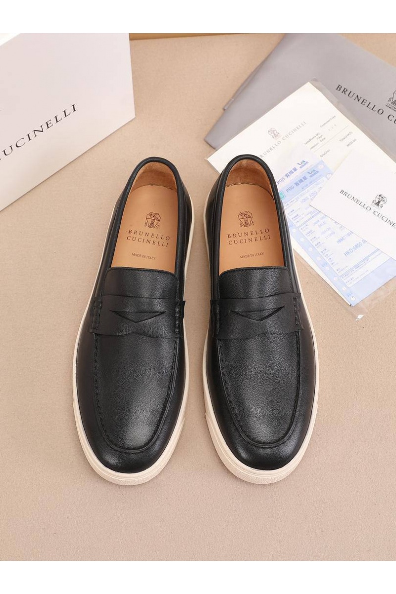 Brunеllо Сuсinеlli Мужские кожаные лоферы