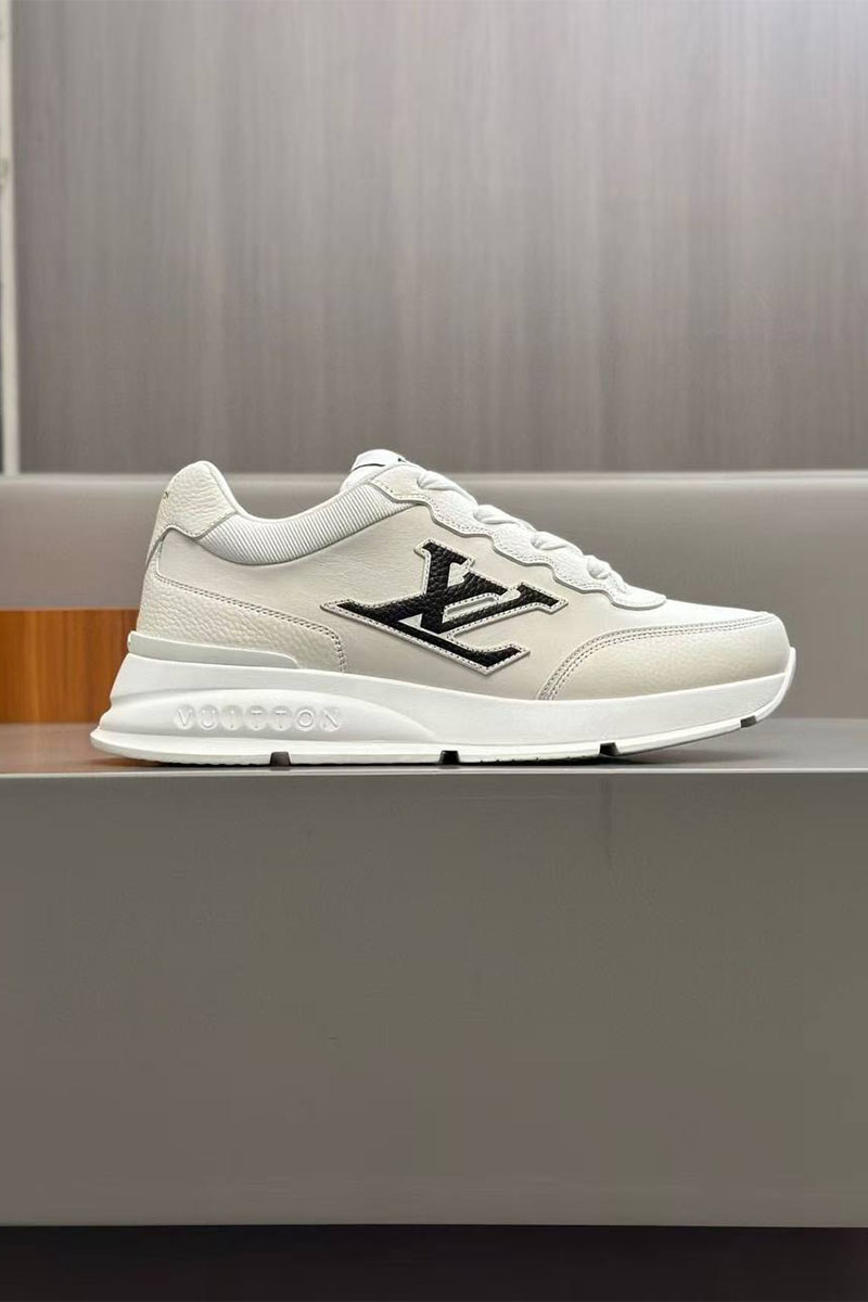 Lоuis Vuittоn Кожаные кроссовки Premium - White