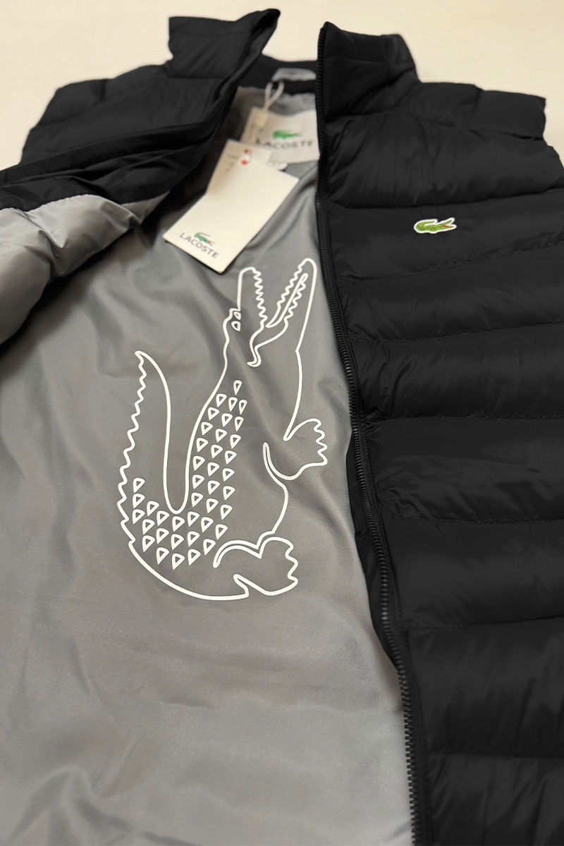 Lacoste Мужской жилет чёрного цвета