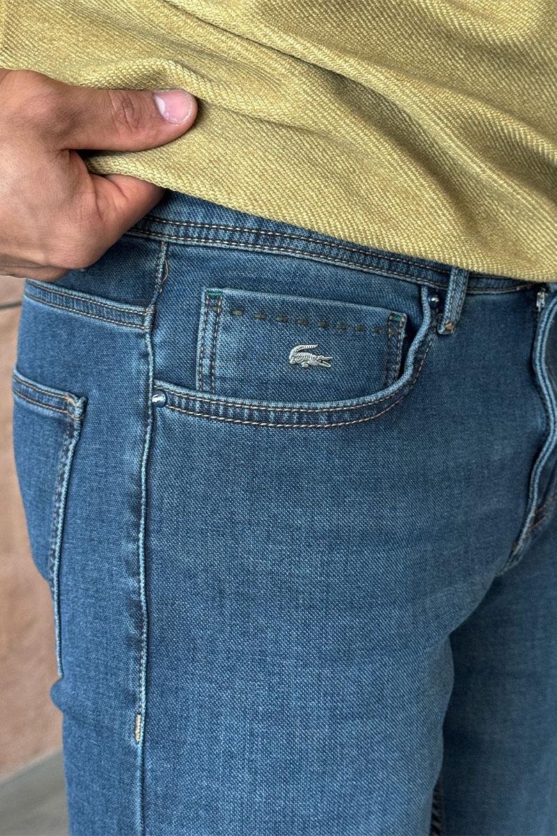 Lacoste Мужские синие джинсы 
