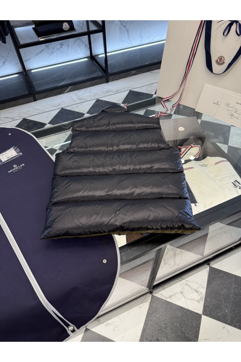 Moncler Мужской чёрный жилет Lipsi