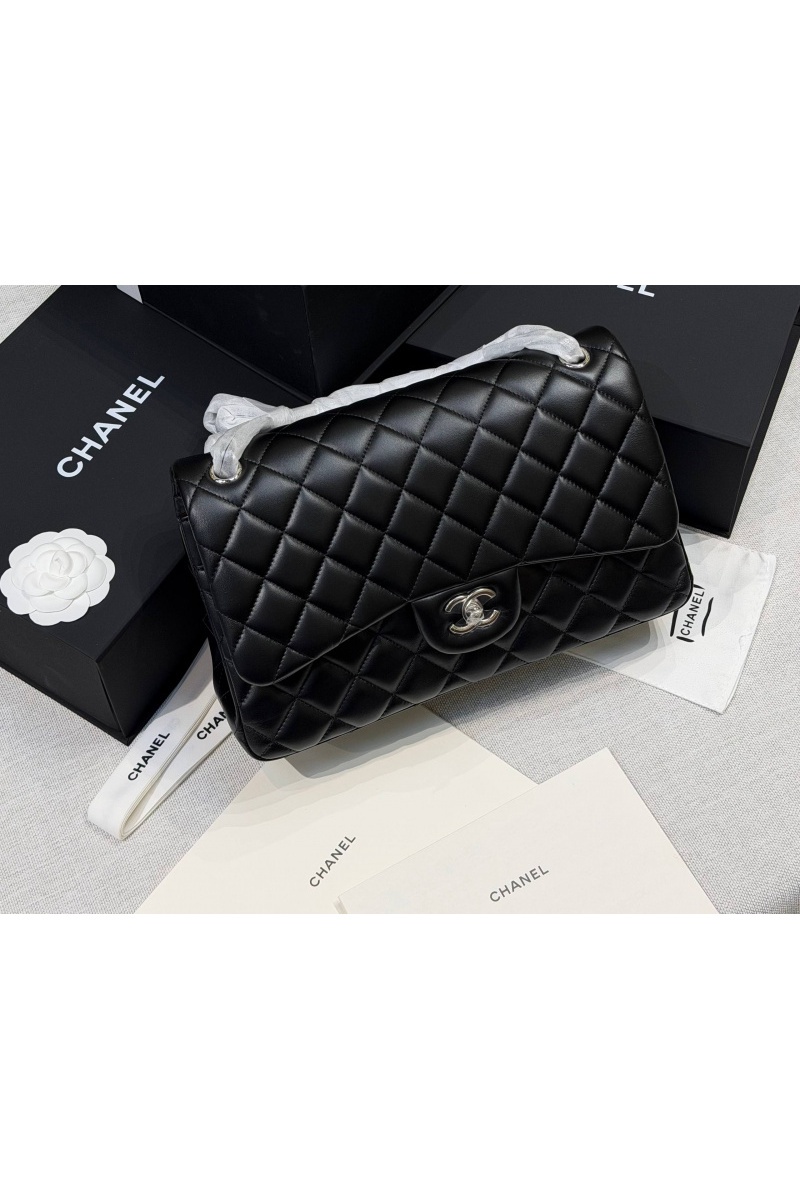 Chаnеl Кожаная сумка Classic Flap premium 30x20x9 см (8 расцветок)