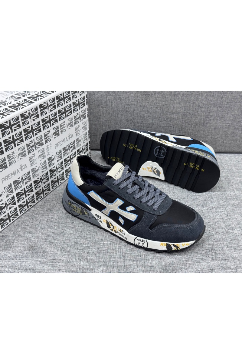 Premiata Мужские кроссовки с мехом Mick