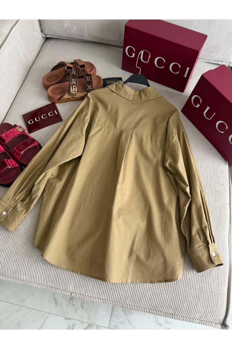Polo Ralph Lauren Женская льняная рубашка premium