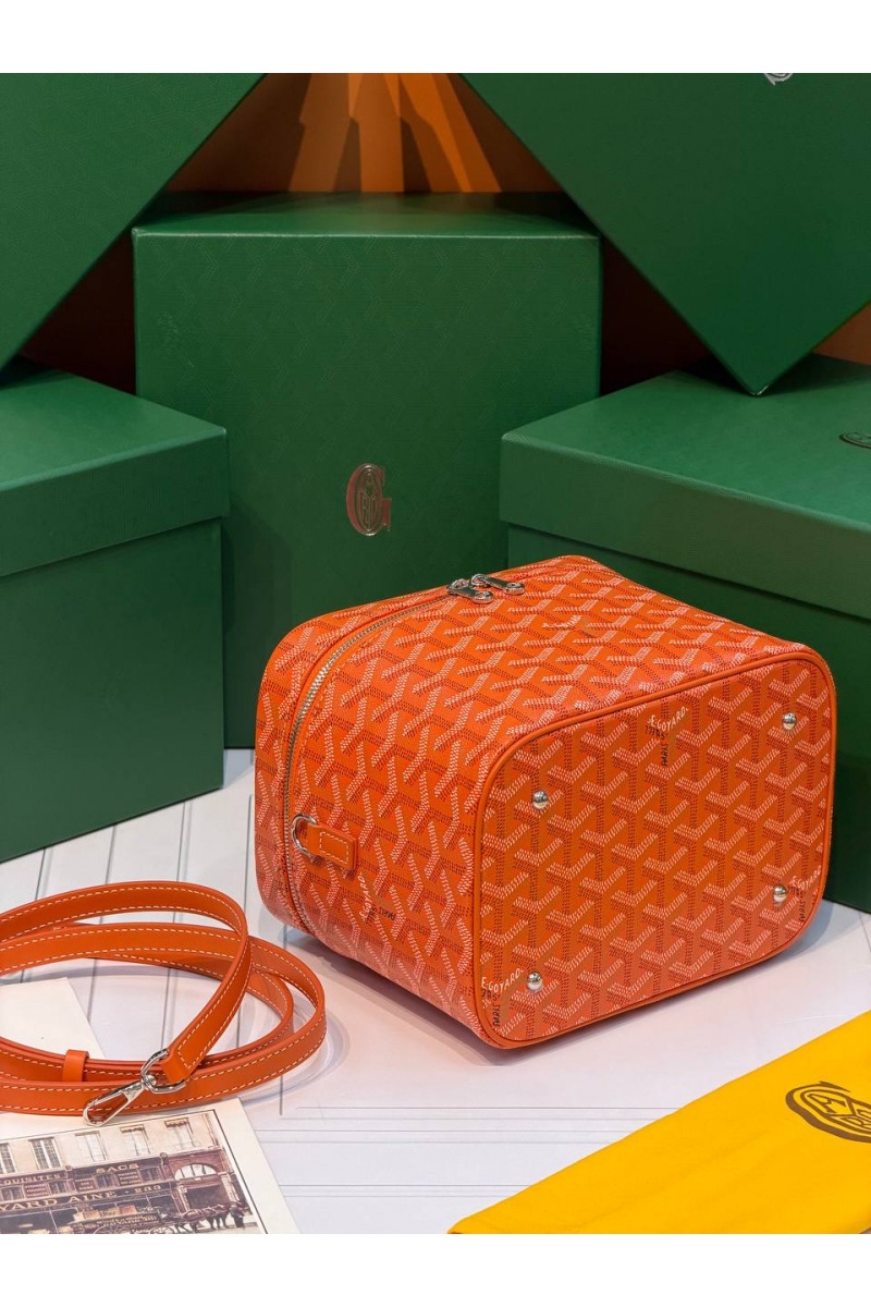 Designer Clothing Кожаная сумка Goyard Muse Vanity Case ​premium 20x16x14 см