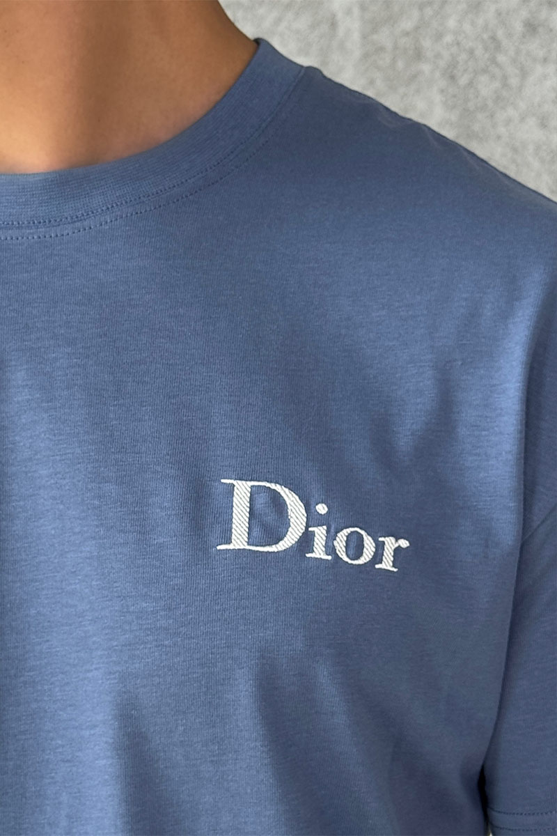 Dior Мужская футболка logo-embroidered
