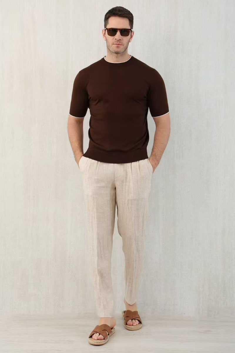 Brunеllо Сuсinеlli Льняные брюки Premium - Beige