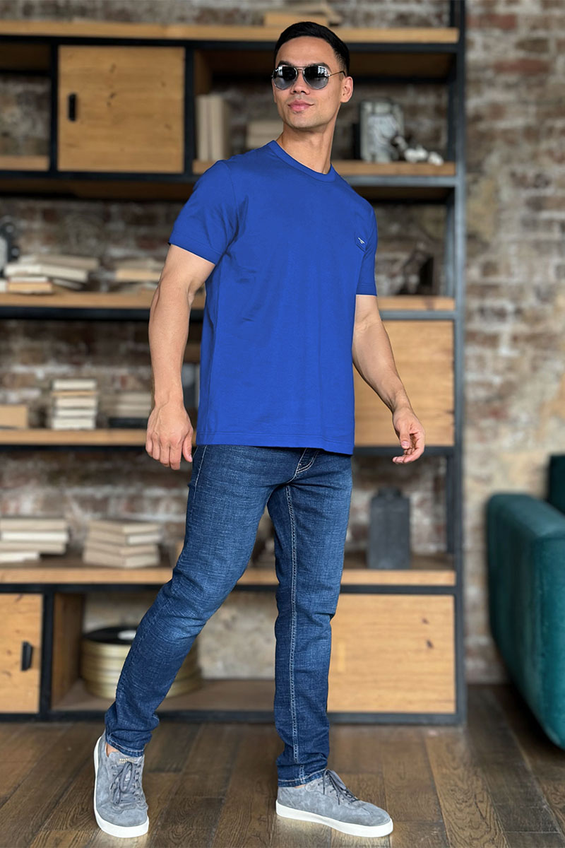 Dоlсе & Gаbbаnа Мужская футболка Premium - Color Blue