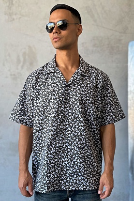 Мужская рубашка floral-print